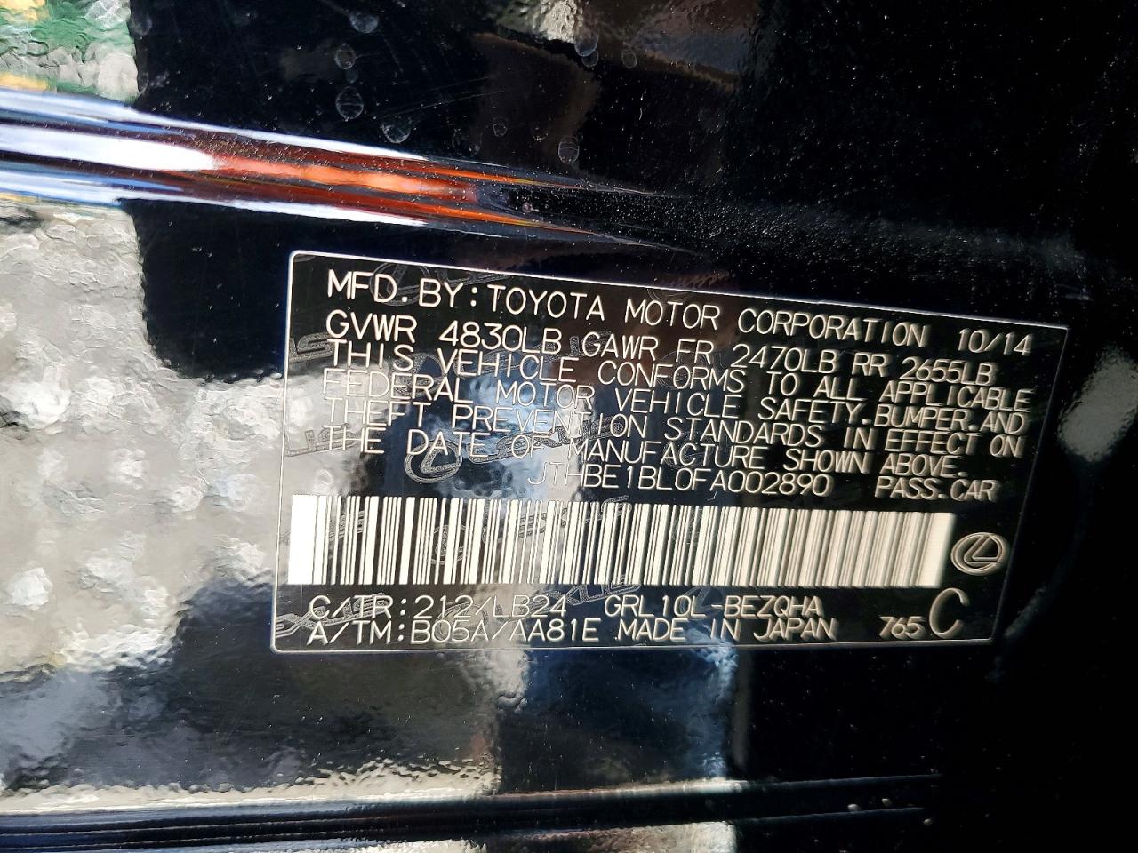 Lexus Gs Base