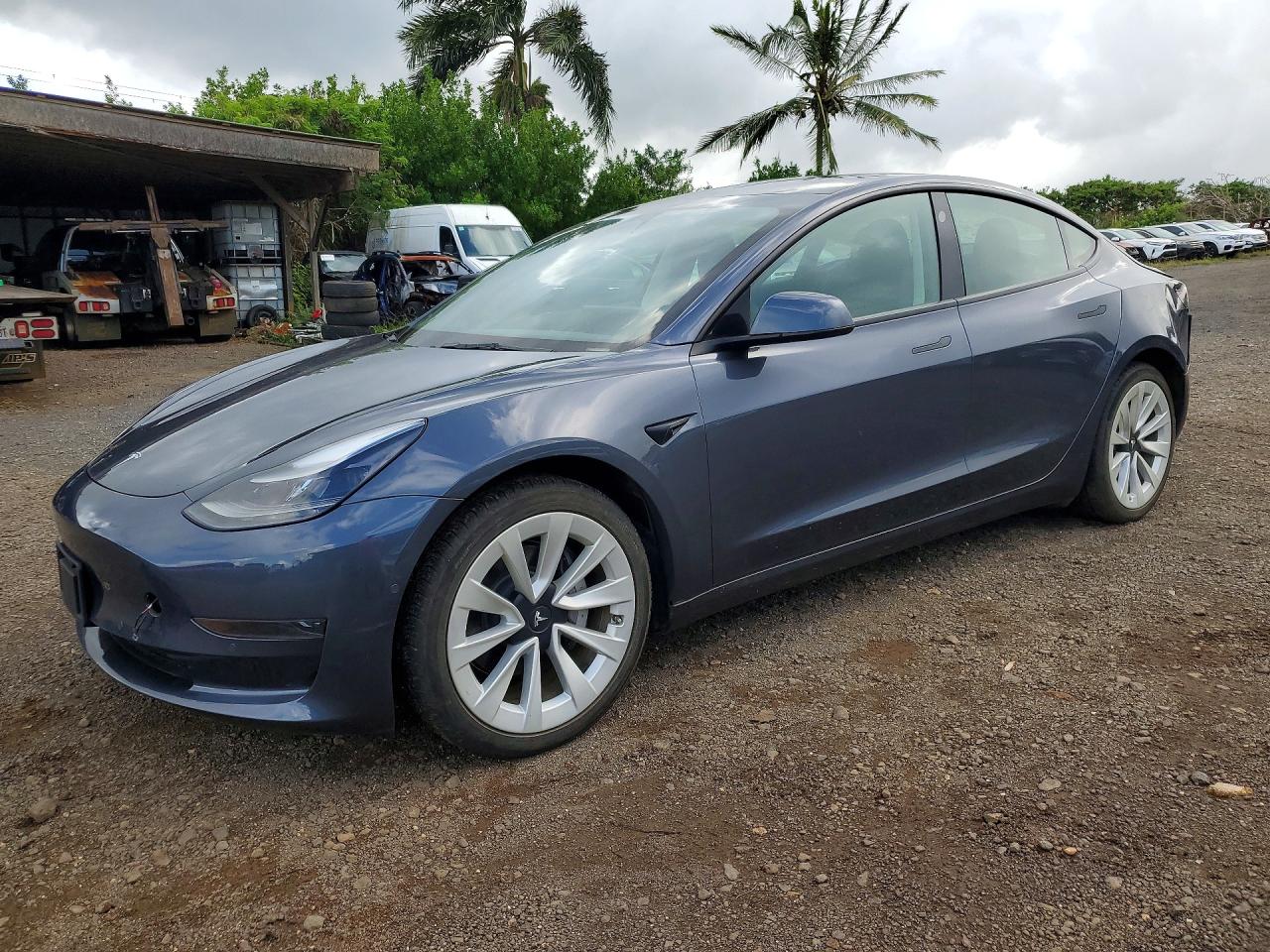 Salvage Tesla Model 3 Image
