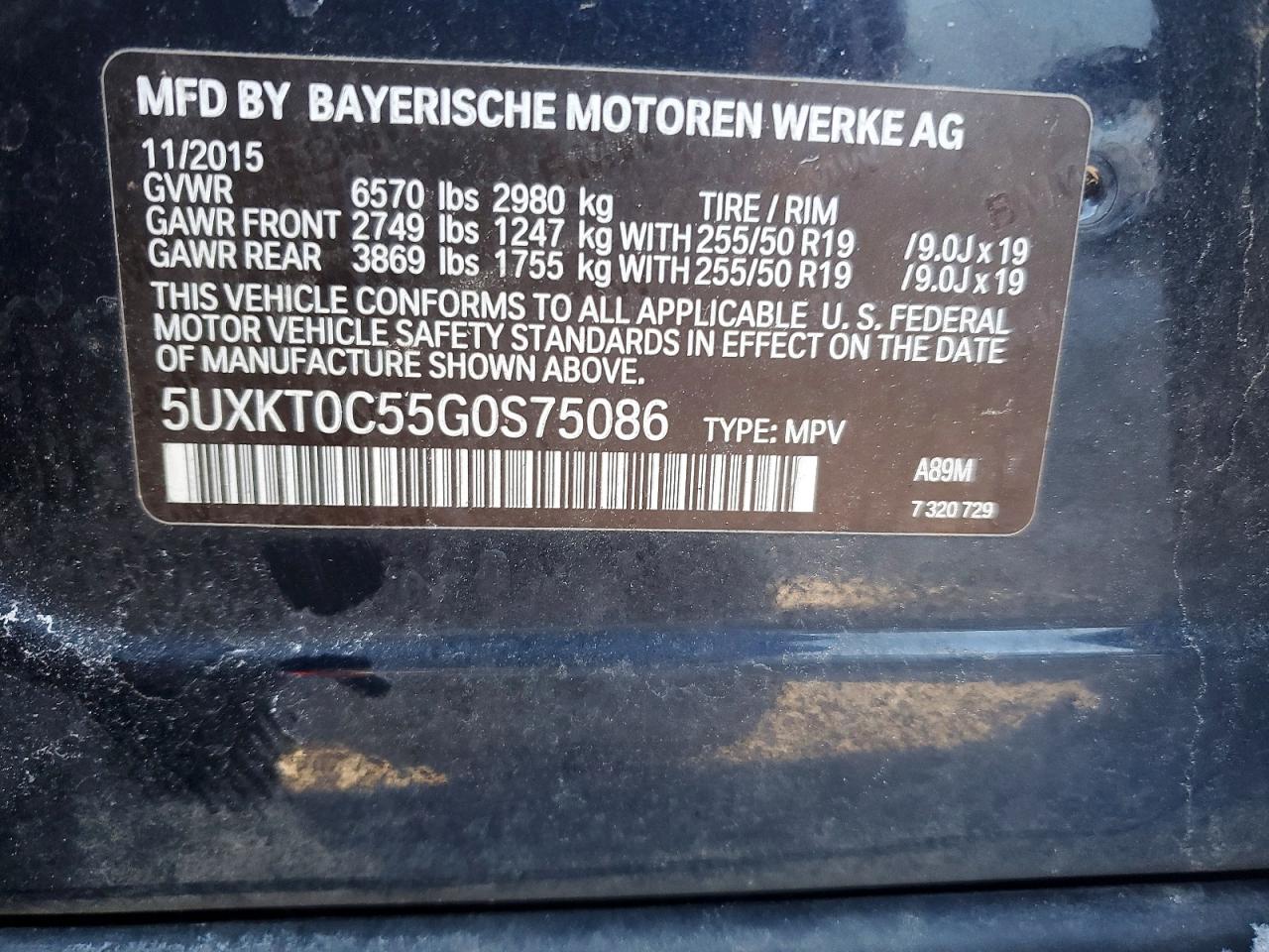 BMW X Series Xdr40e