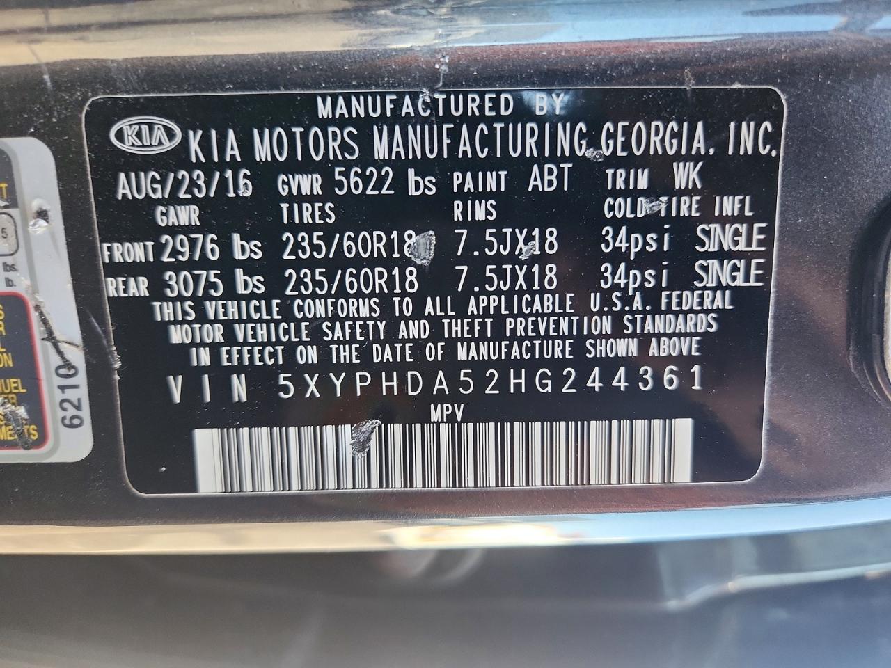 Kia Sorento Ex V6