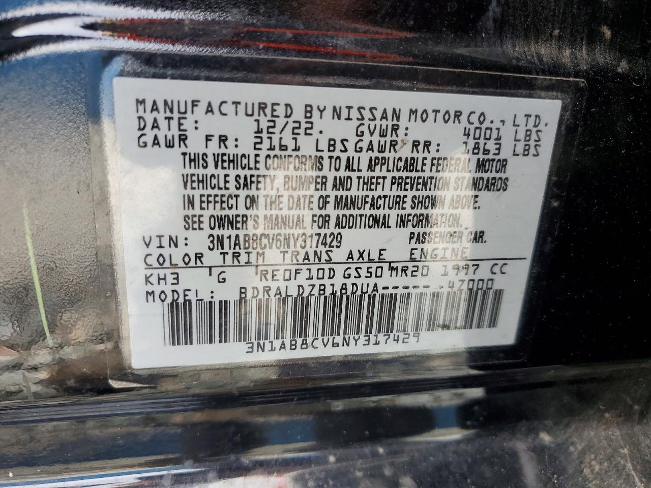 Nissan Sentra Sv