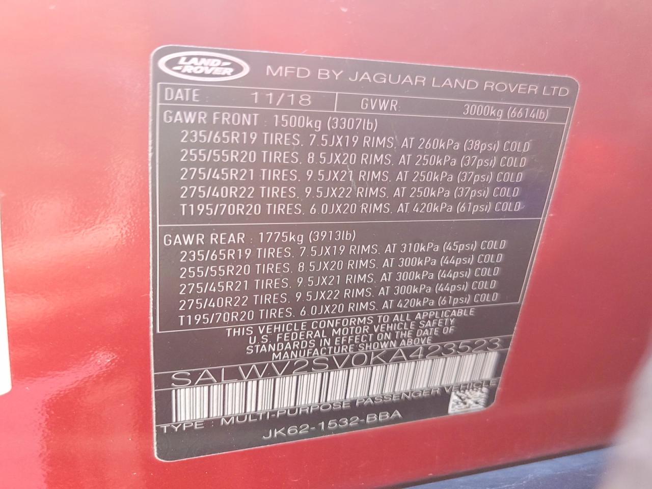 Land Rover Range Rover Hse Dynamic