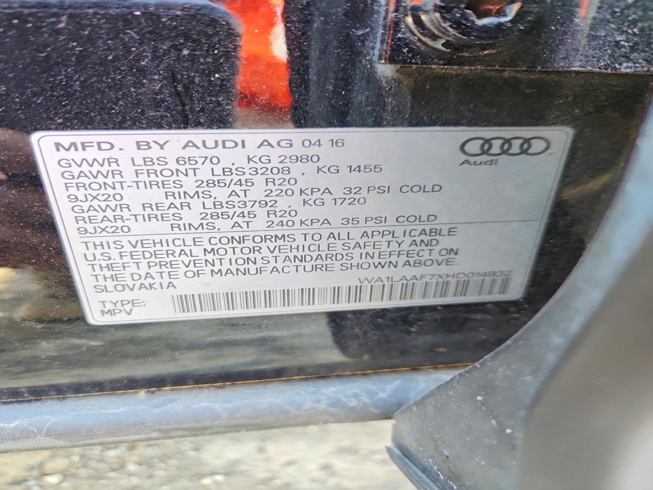 Audi Q7 Premium Plus