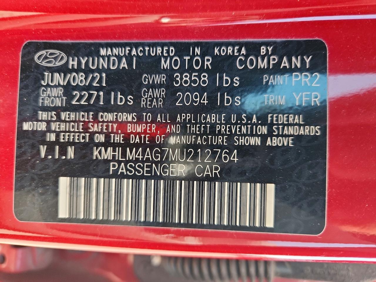Hyundai ELANTRA Sel