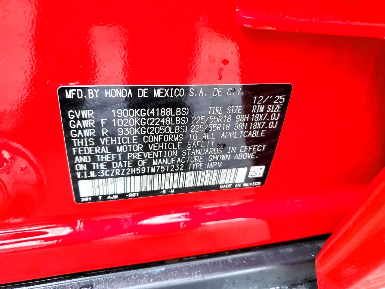 Honda HR-V Sport