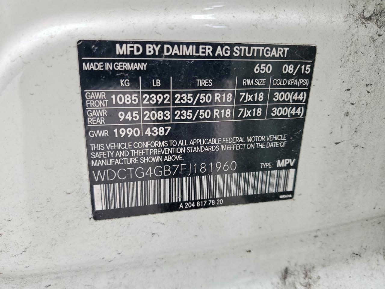 Mercedes-Benz GLA 250 4matic