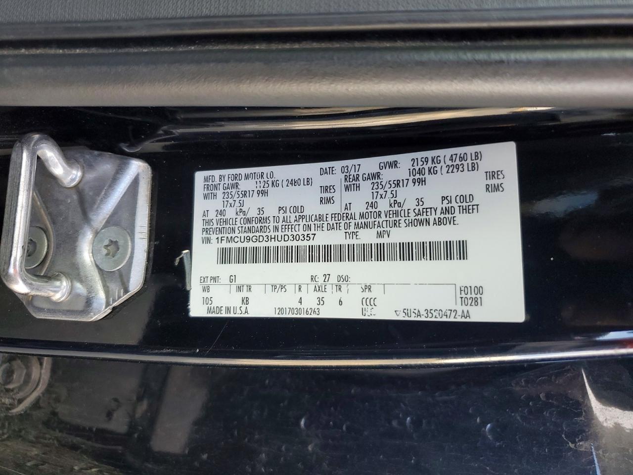Ford Escape Se