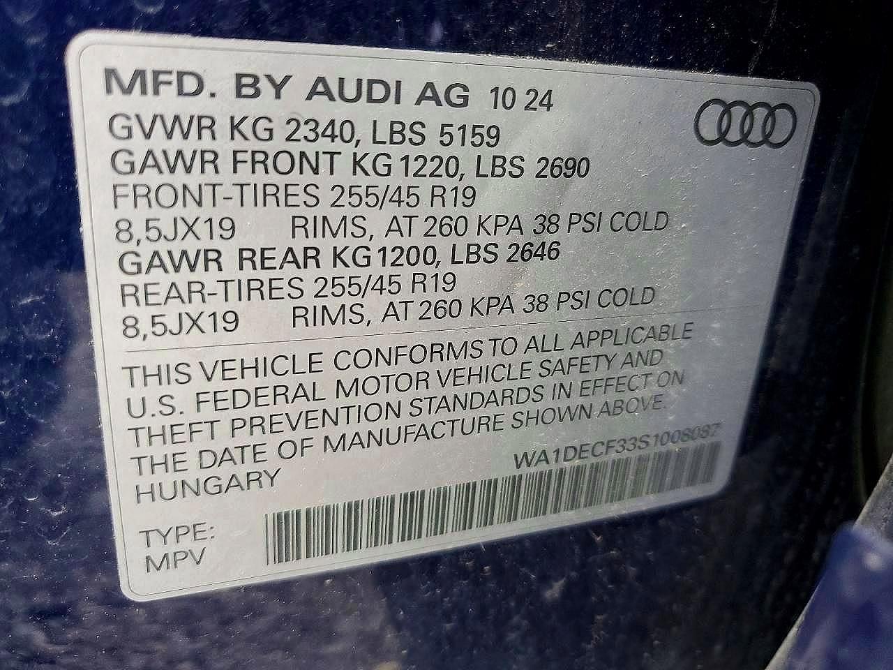 Audi Q3 Premium S Line 45