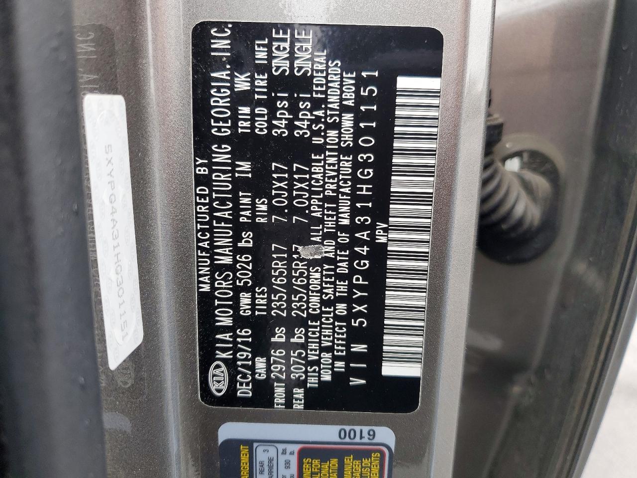 Kia Sorento Lx
