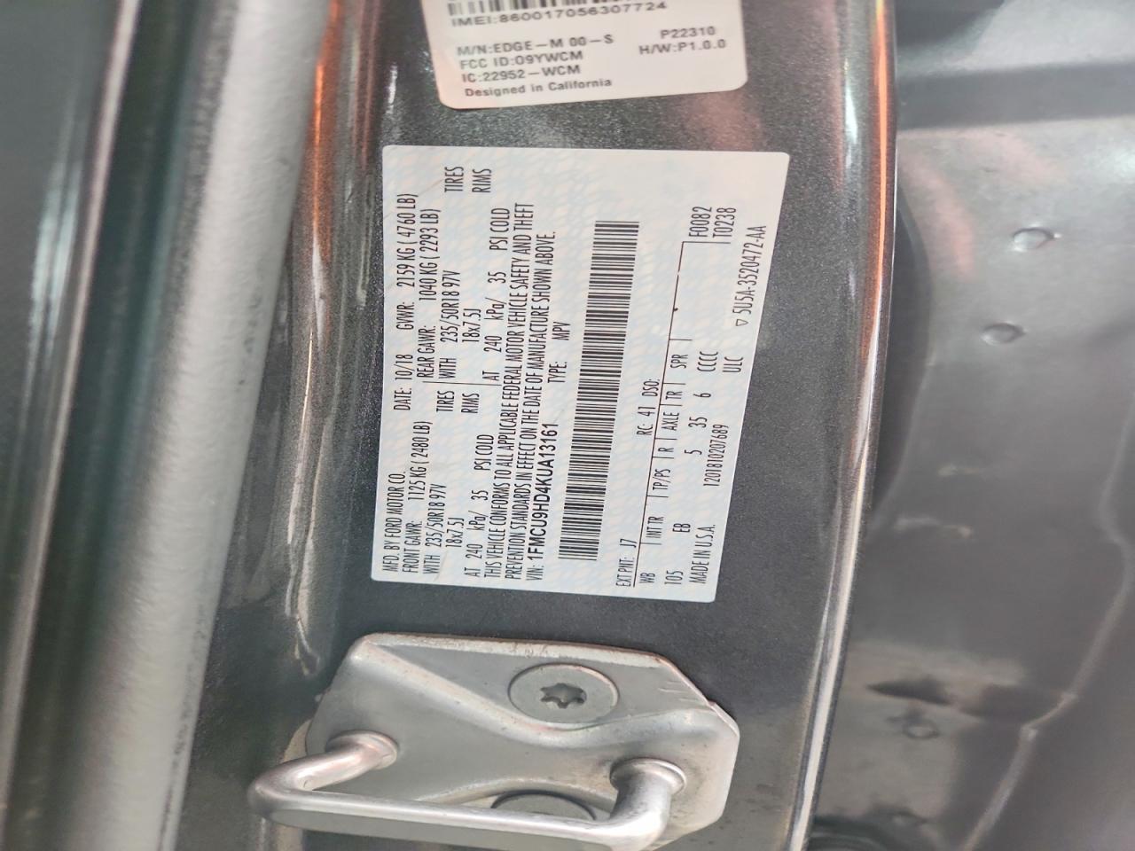 Ford Escape Sel
