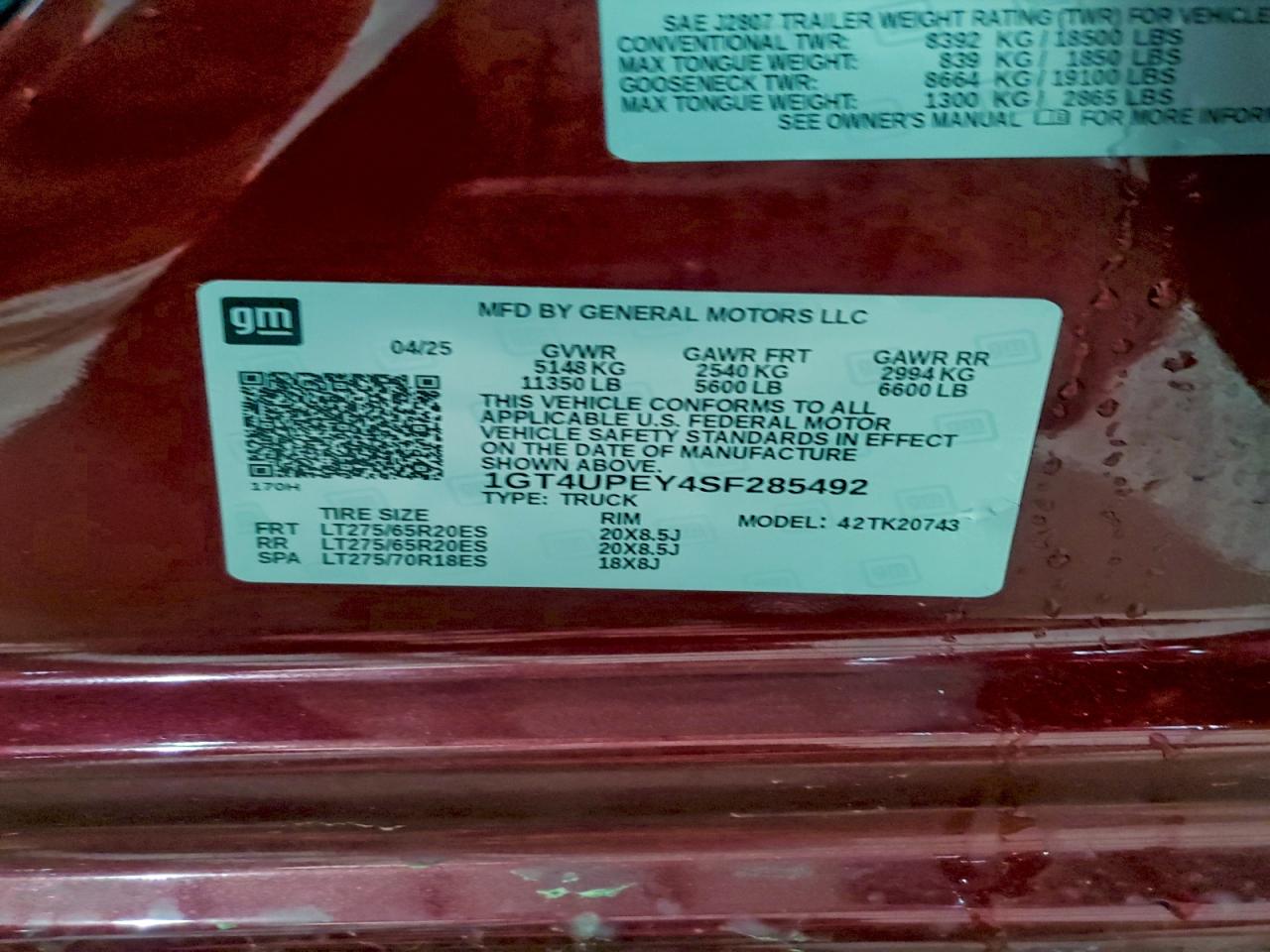 GMC Sierra K2500 At4