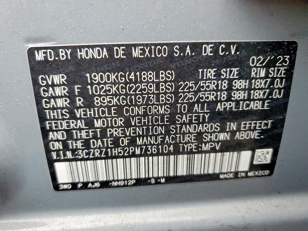 Honda HR-V Sport