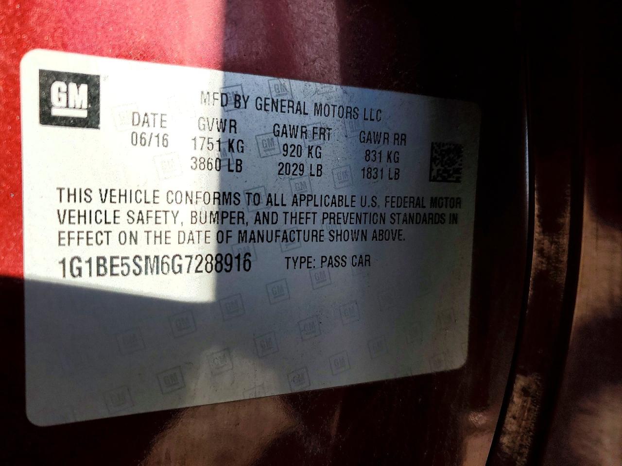 Chevrolet Cruze Lt
