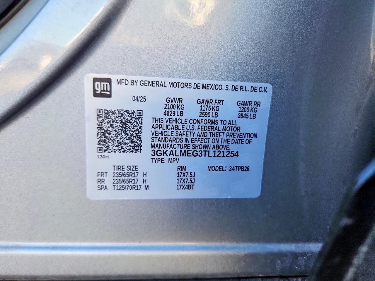 GMC Terrain El Elevation