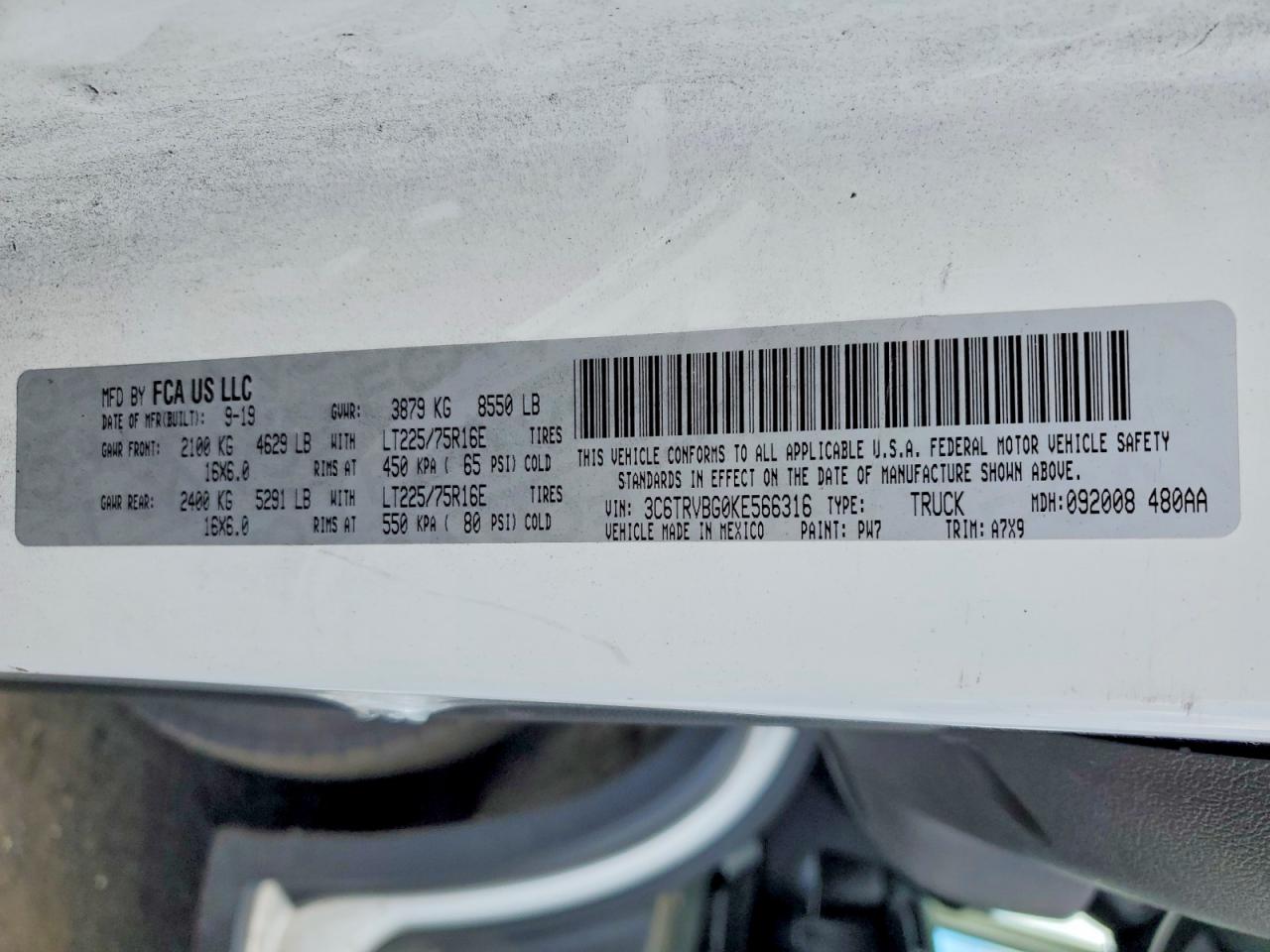 Ram Promaster 1500 High