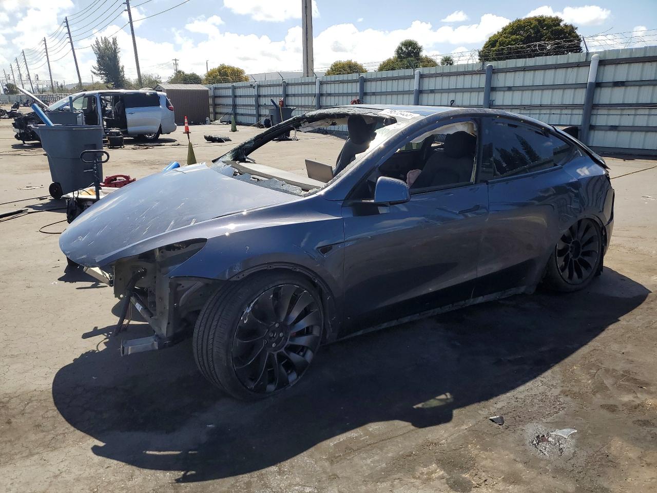 Salvage Tesla Model Y Image
