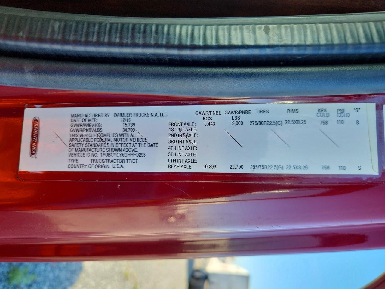 Freigliner M2 106 Medium Duty