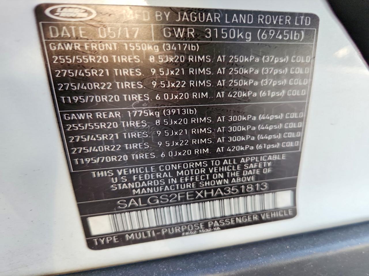 Land Rover Range Rover Supercharged