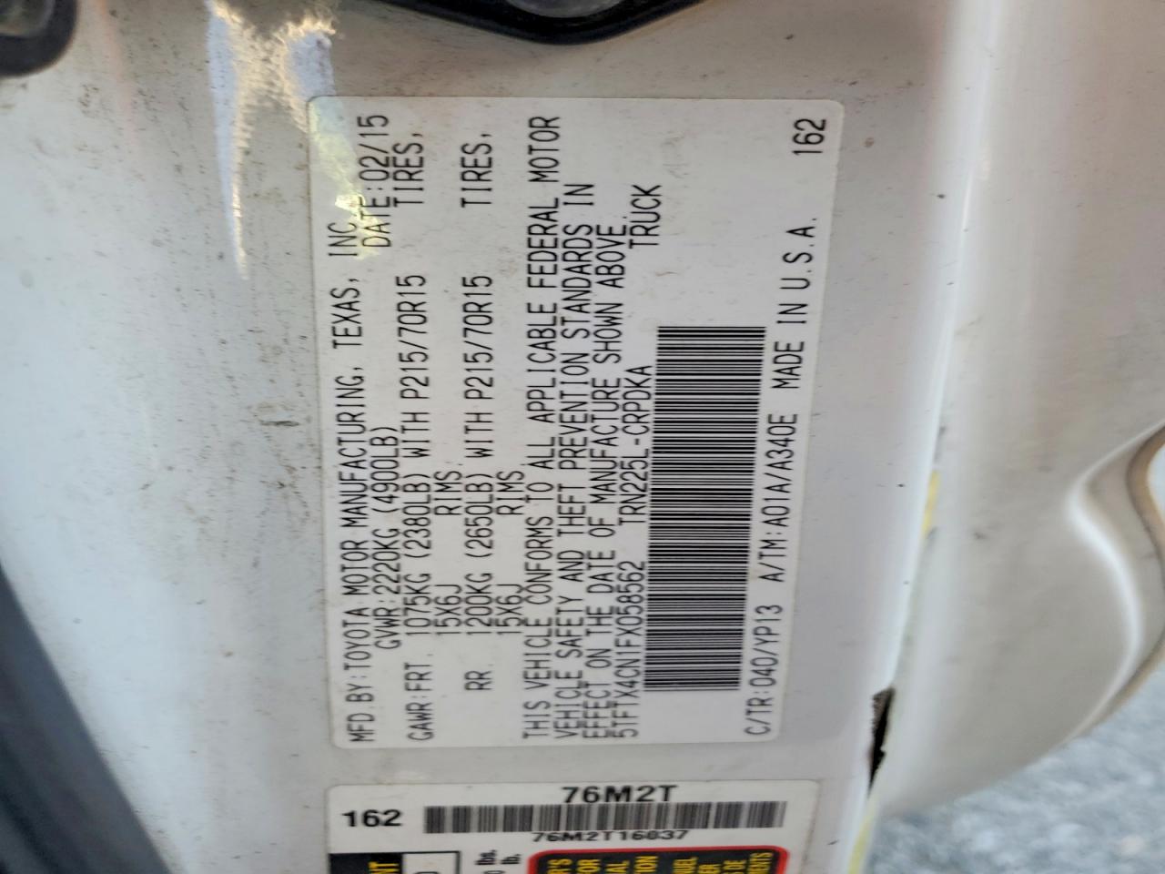 Toyota Tacoma Base