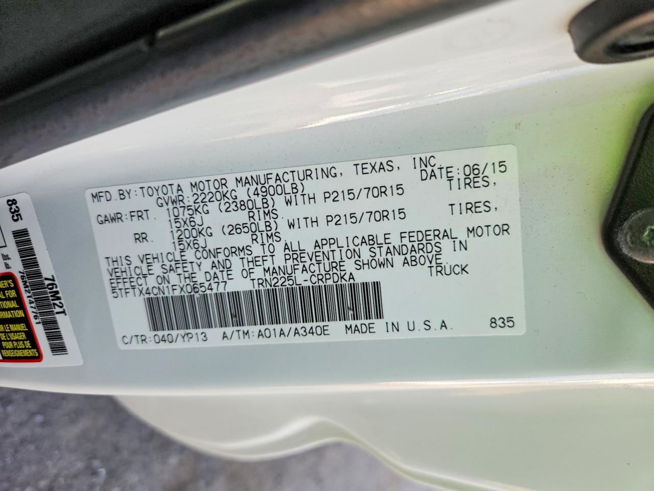 Toyota Tacoma Base