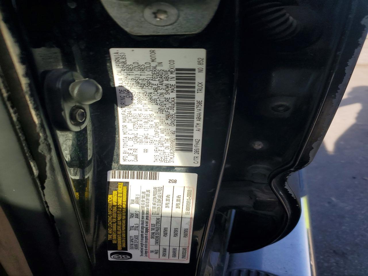 Toyota Tacoma Prerunner V6