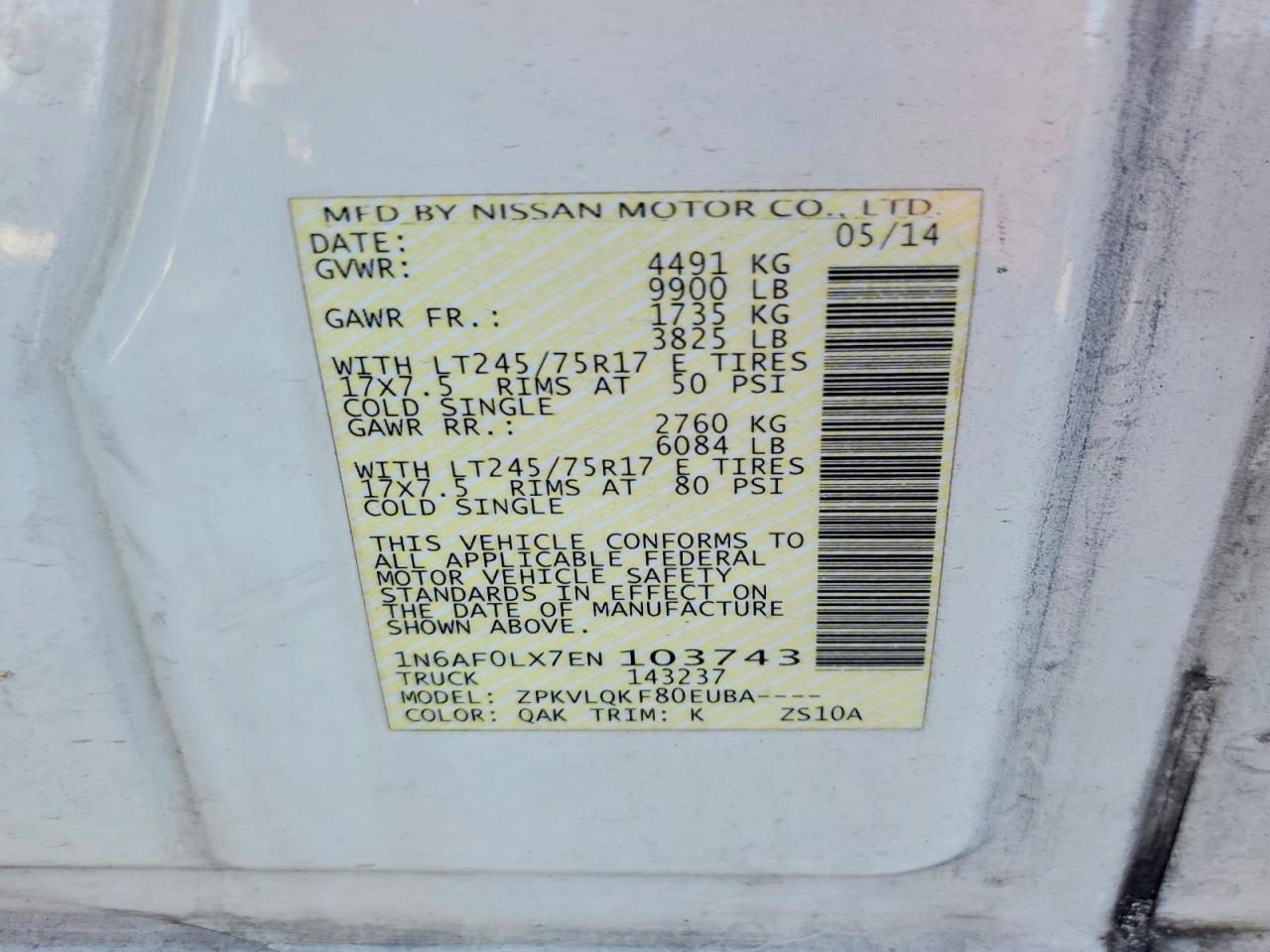 Nissan Nv