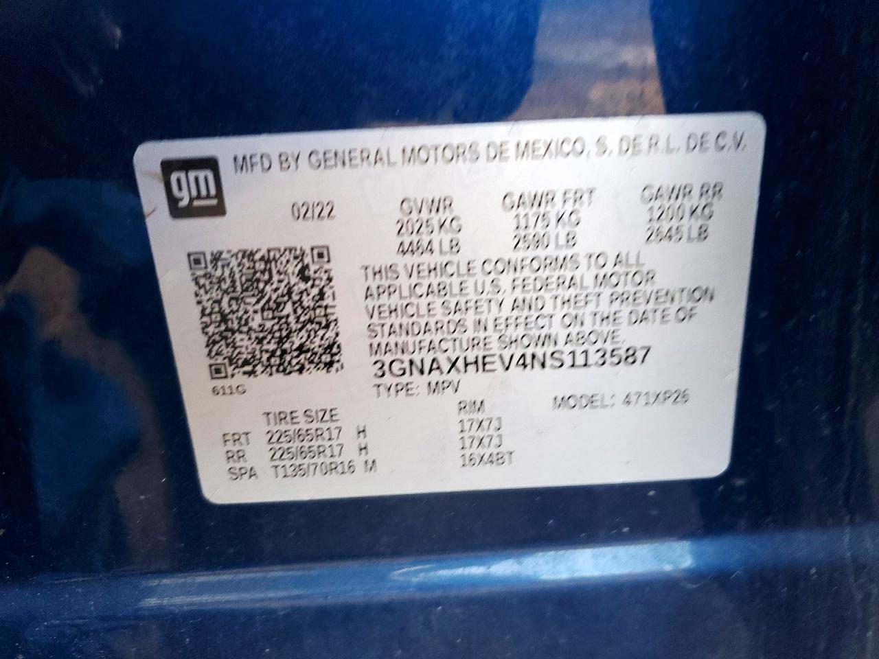 Chevrolet Equinox Ls