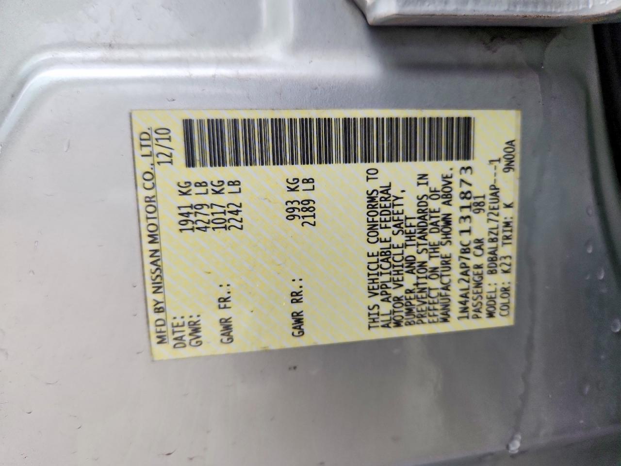 Nissan Altima 2.5