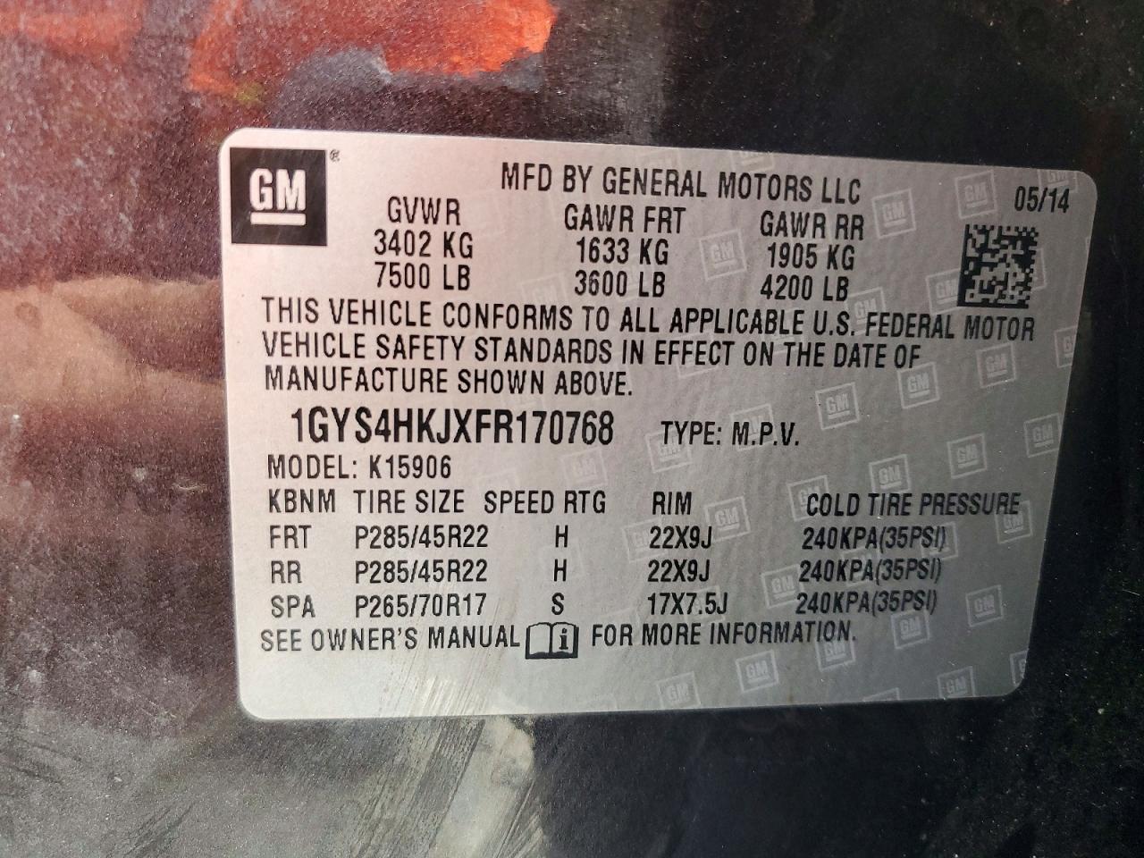 Cadillac Escalade Esv Luxury