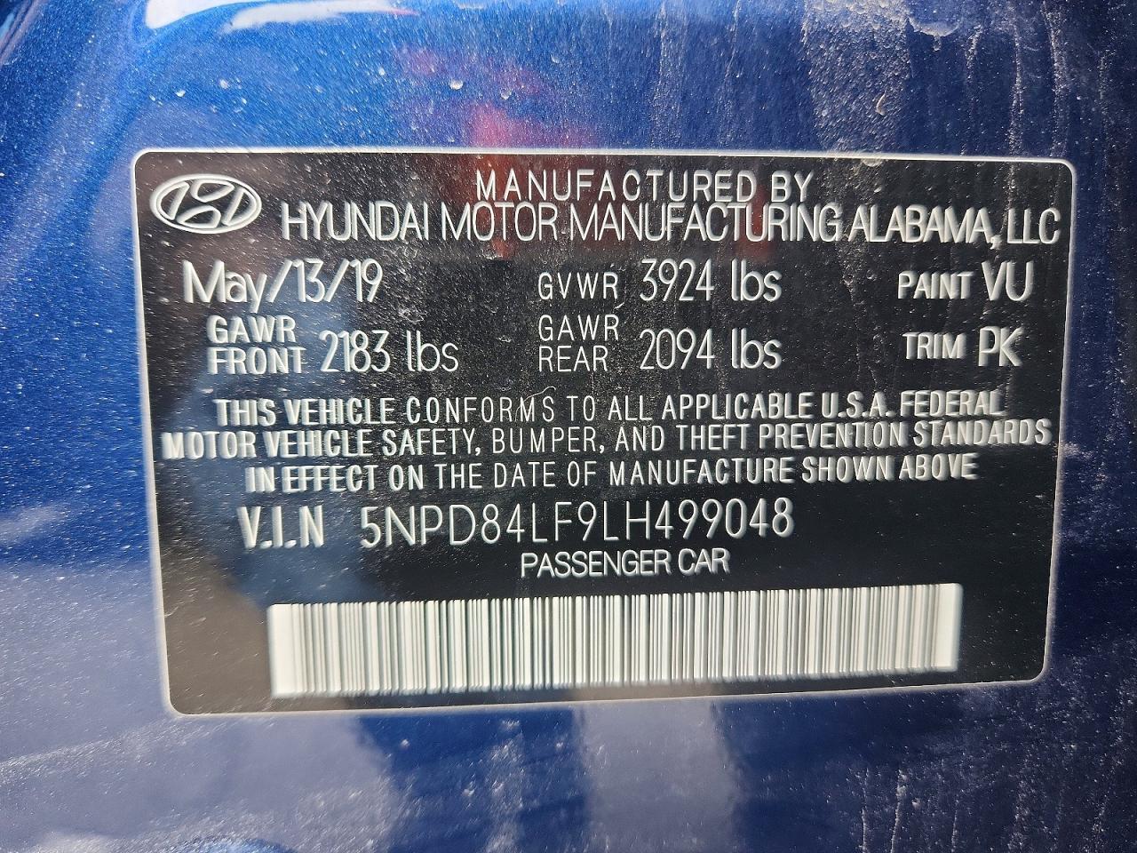 Hyundai ELANTRA Sel