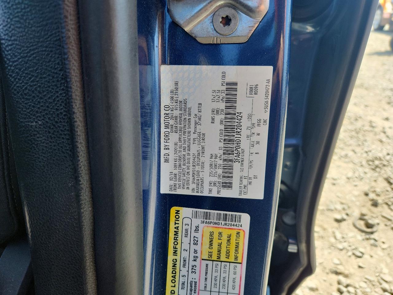 Ford Fusion Se