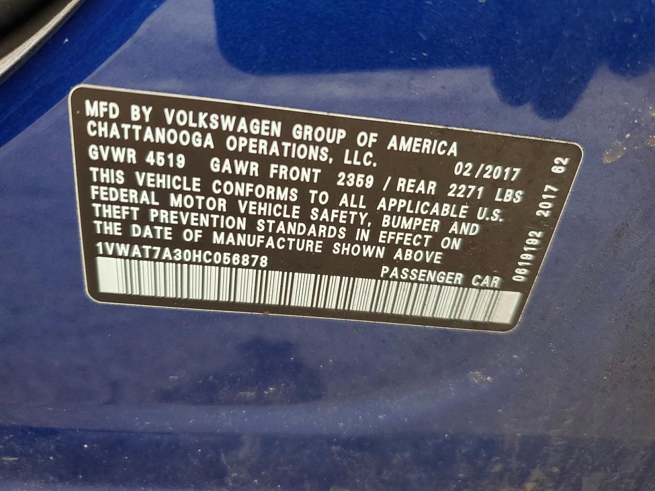 Volkswagen Passat S