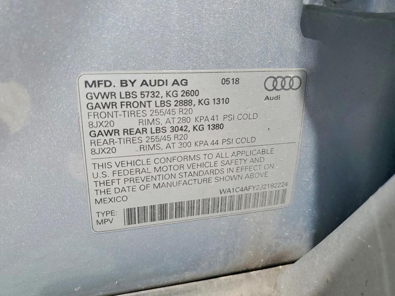 Audi Sq Prestige