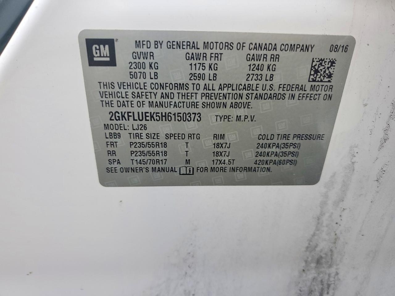 GMC Terrain Slt