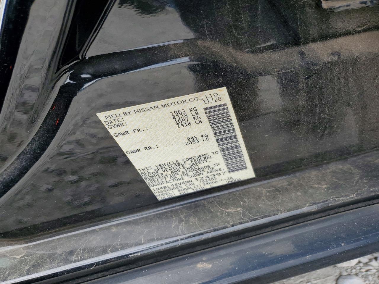 Nissan Altima 2.5 Sl