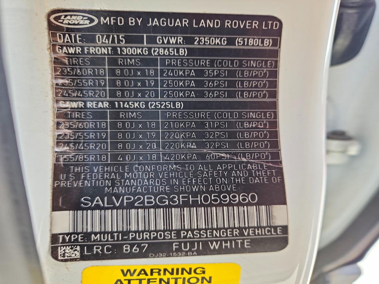 Land Rover Range Rover Pure Plus