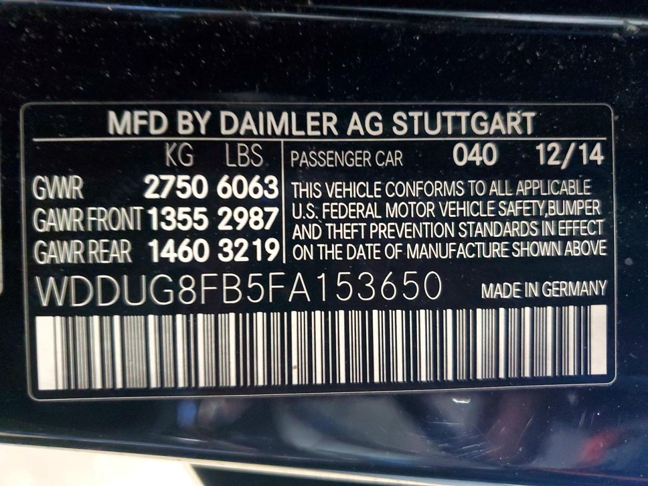 Mercedes-Benz S-Class 550 4matic
