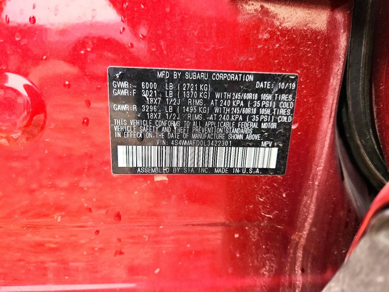 Subaru Ascent Premium