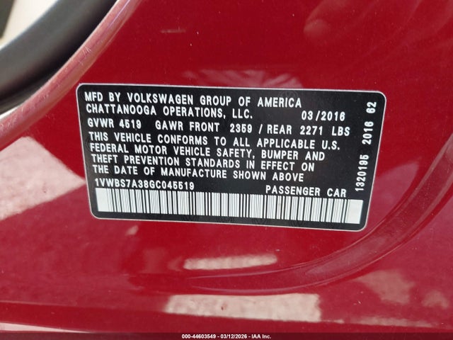 Volkswagen Passat 1.8t Se