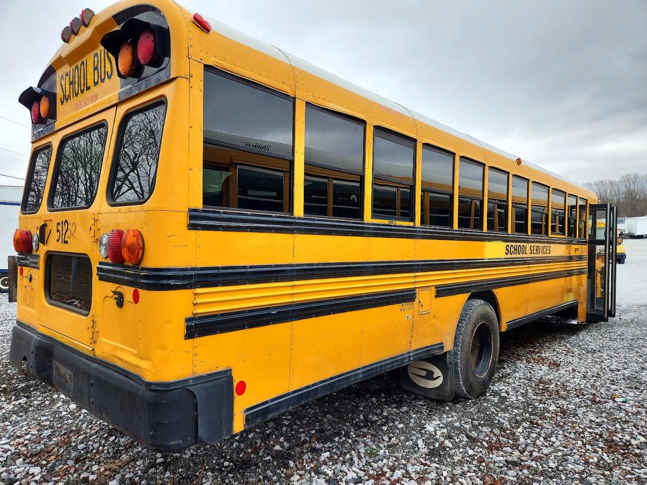 Blubird School Bus Transit Bus