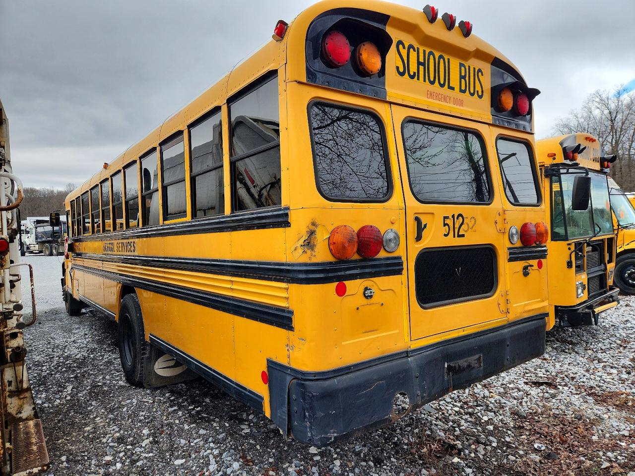 Blubird School Bus Transit Bus