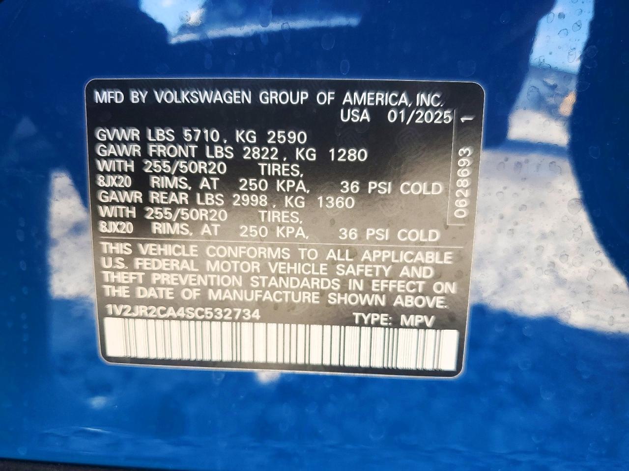 Volkswagen Atlas Se