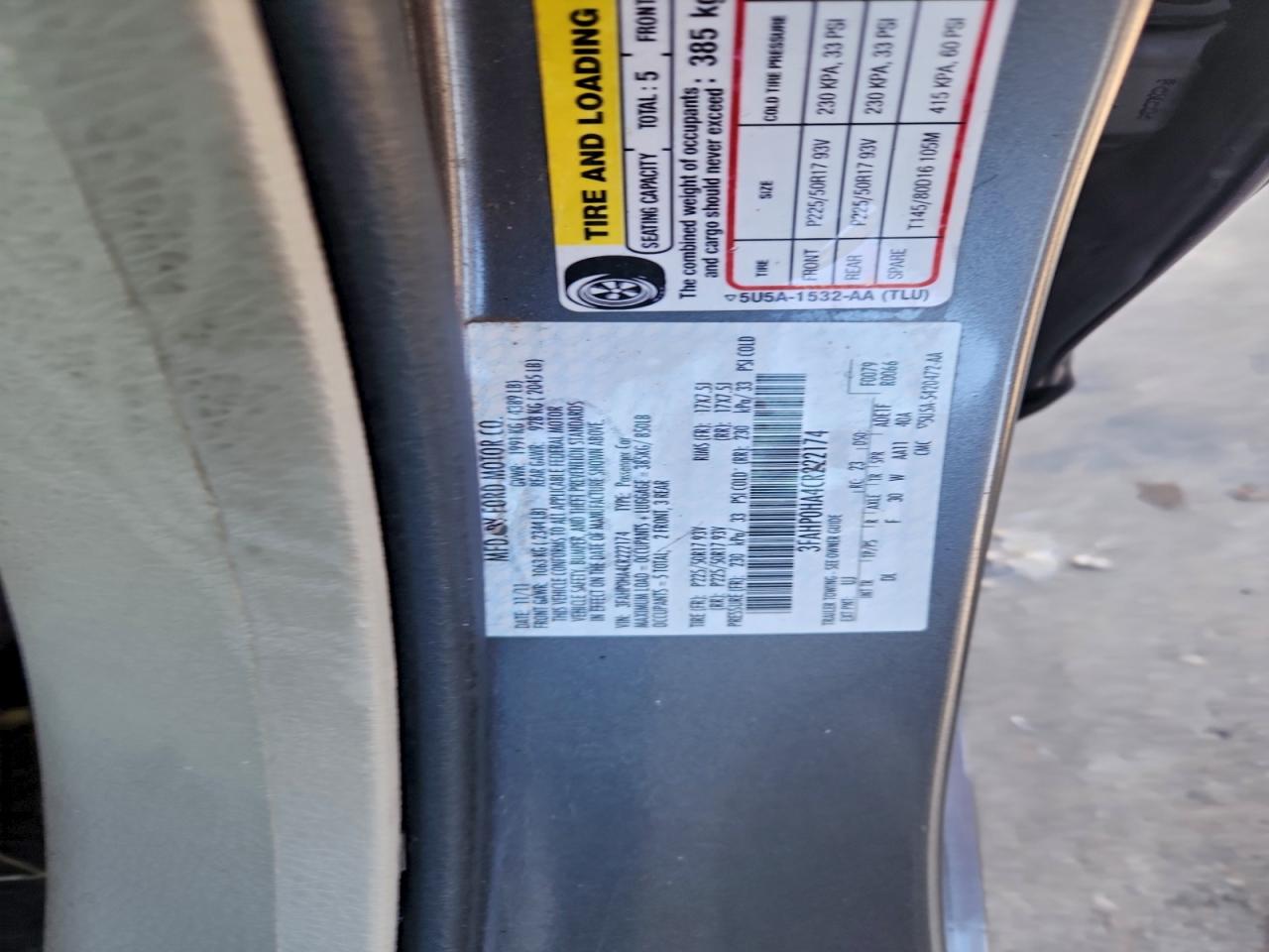 Ford Fusion Se