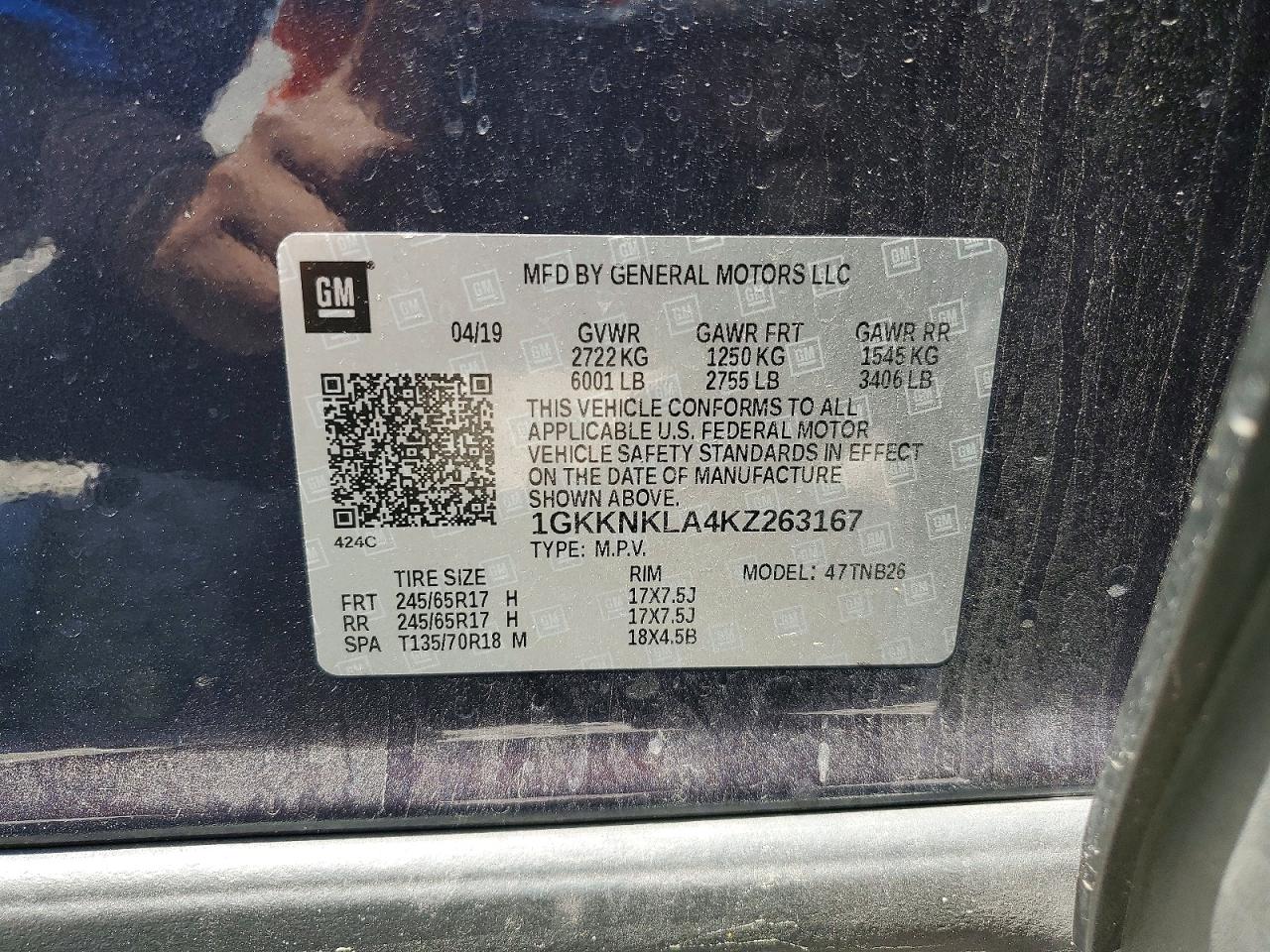 GMC Acadia Sle