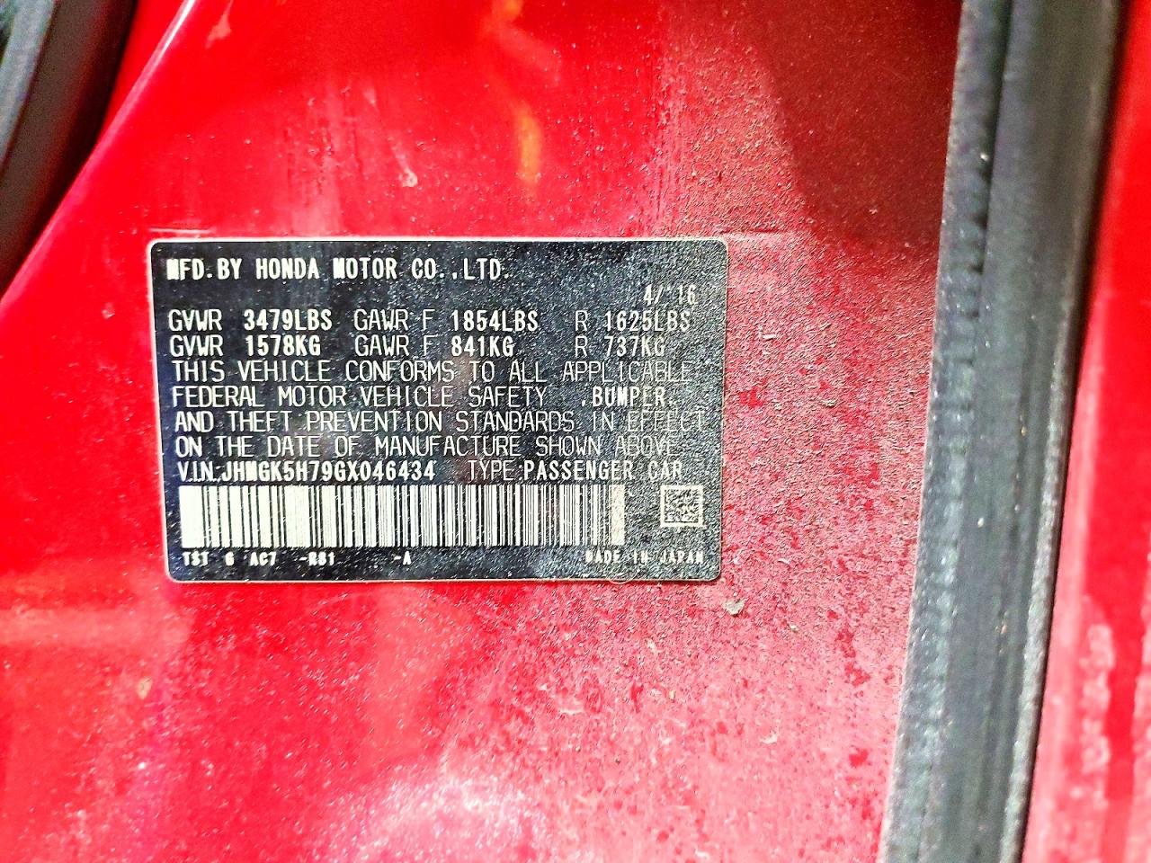 Honda Fit Ex