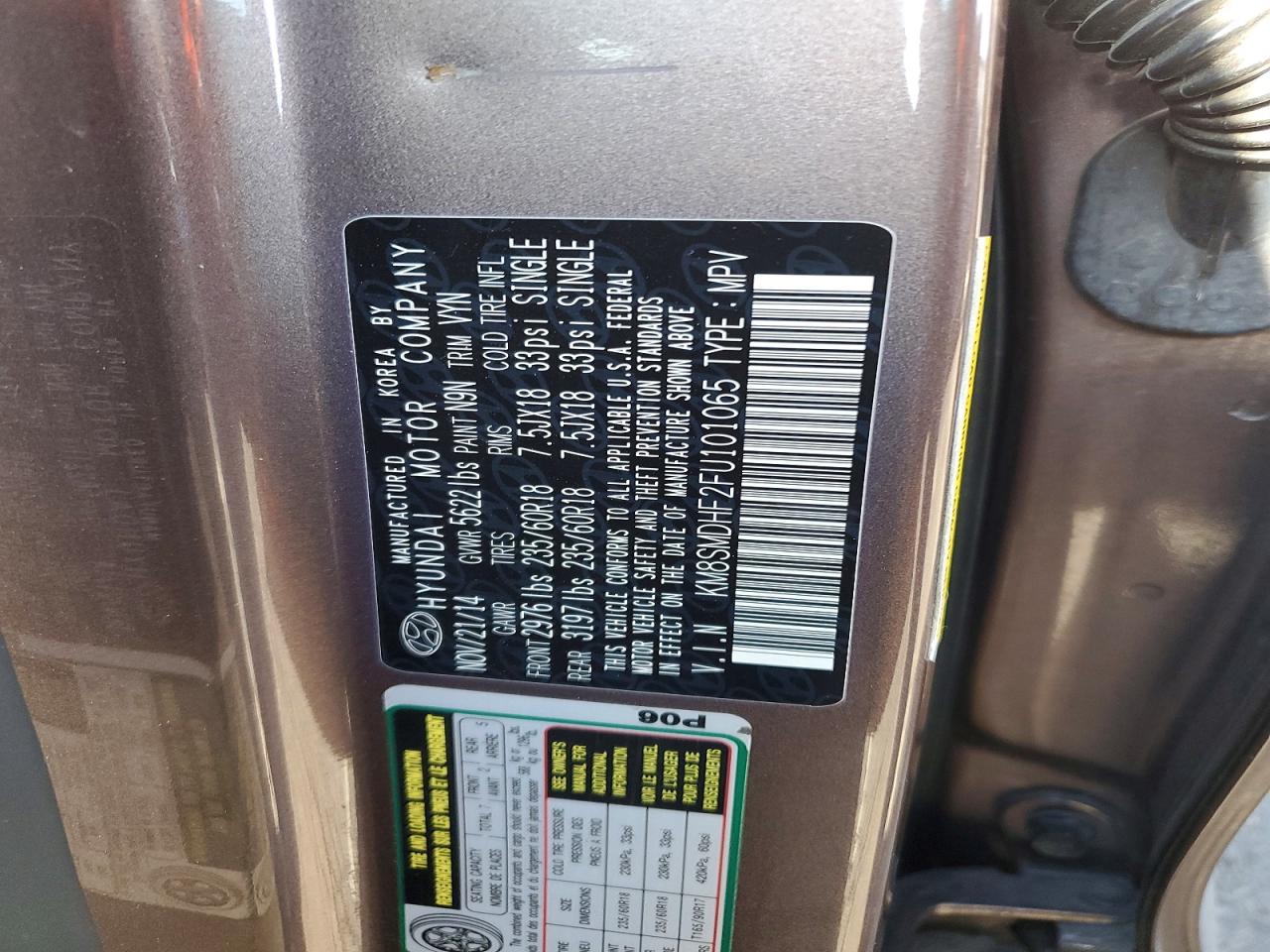 Hyundai SANTA FE Gls