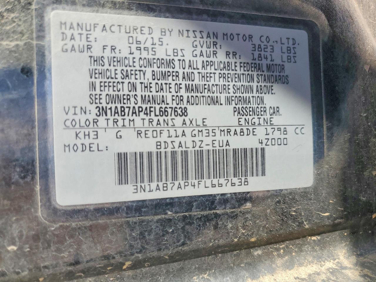 Nissan Sentra Sv