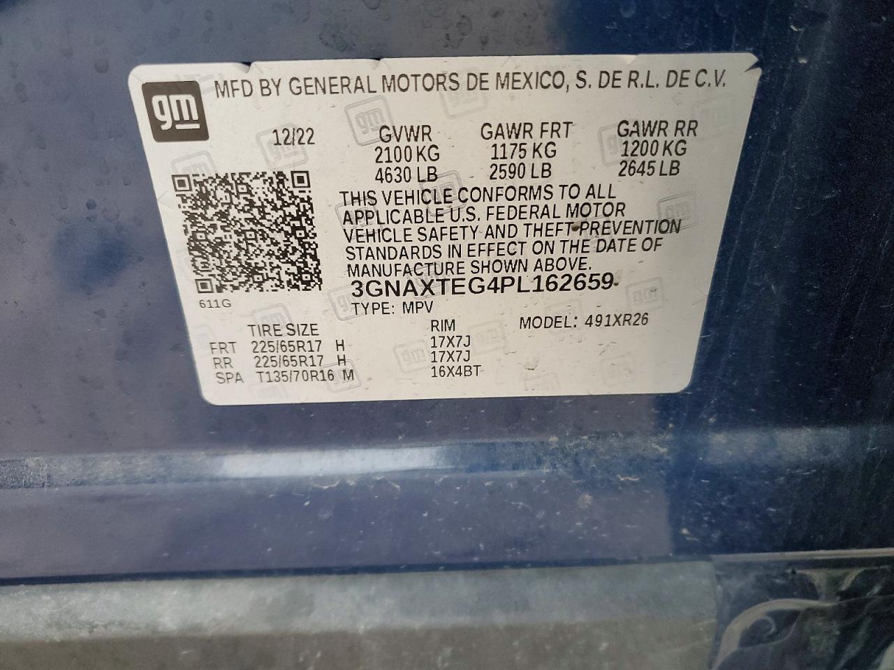 Chevrolet Equinox Lt