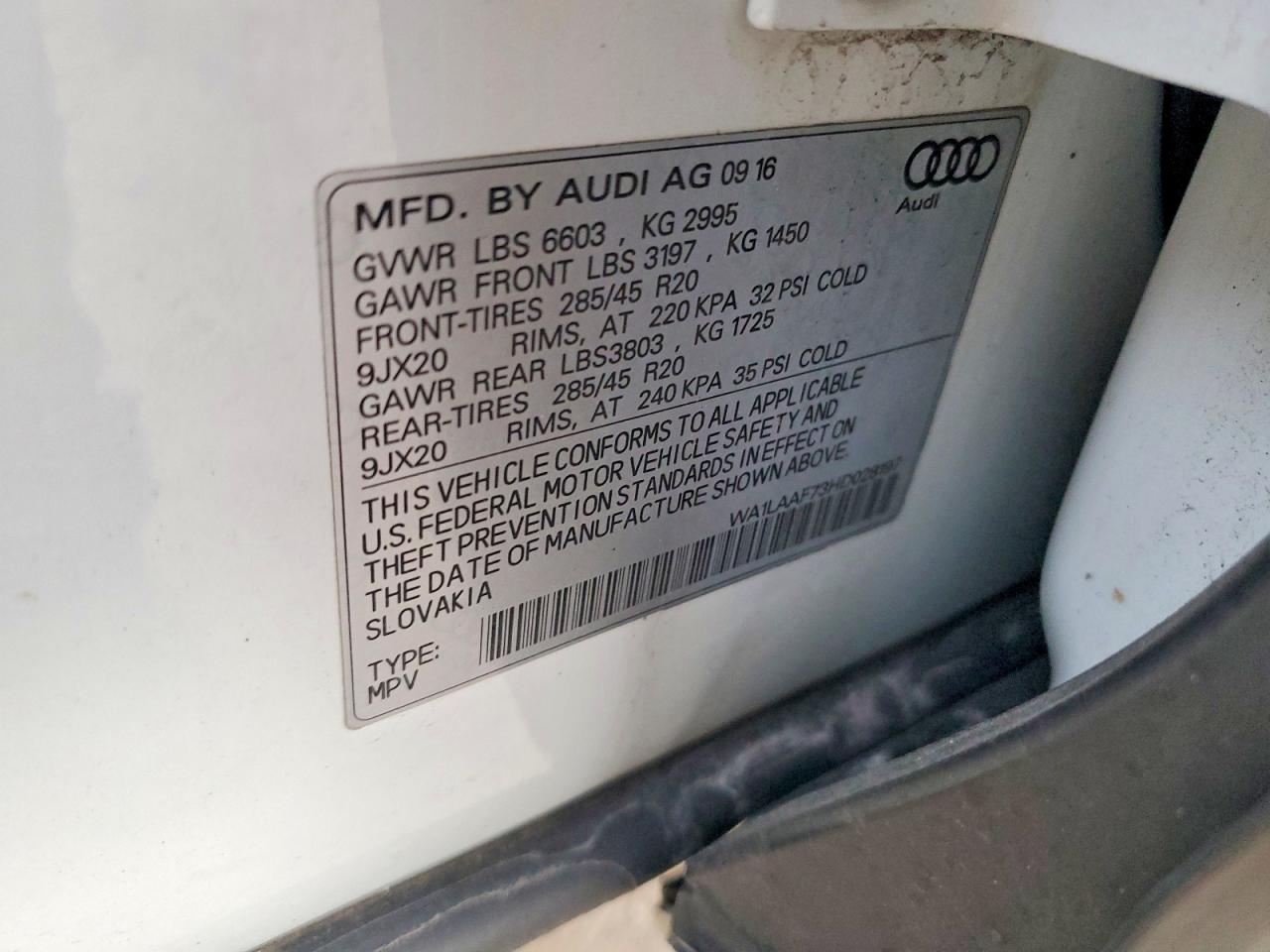 Audi Q7 Premium Plus