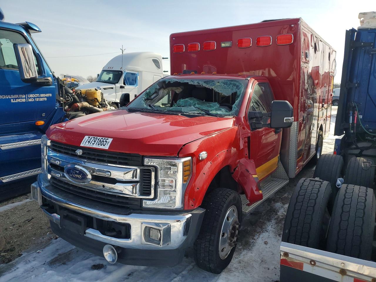 Salvage Ford F-550 Image